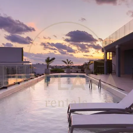 Luxury 1Br, 200M From The Beach Rooftop Ocean View